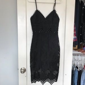 The perfect little black dress. By Aqua.